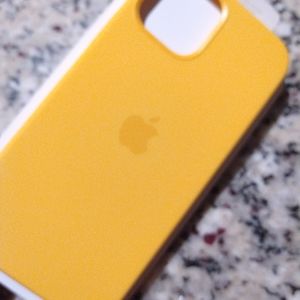 Yellow Apple iPhone 12 Case